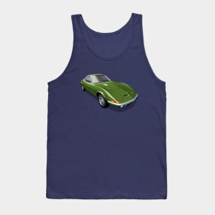 1972 Opel GT in green Tank Top